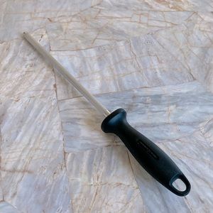 ZWILLING Accessories Diamond Sharpening Steel,‎ 10", Black/Stainless Steel